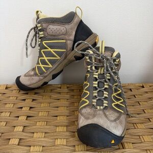 KEEN Verdi II Mid Women's Brown Leather Waterproof Hiking Boots 1009555 Size 7.5